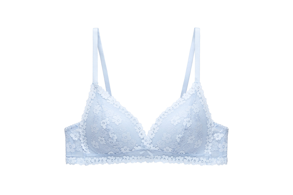 Wireless Medium Pad Lace Bra