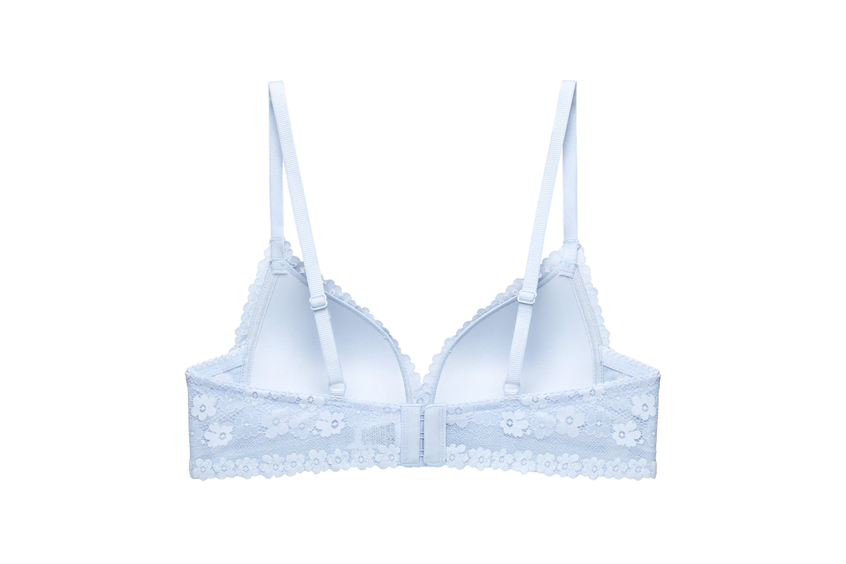 Wireless Medium Pad Lace Bra