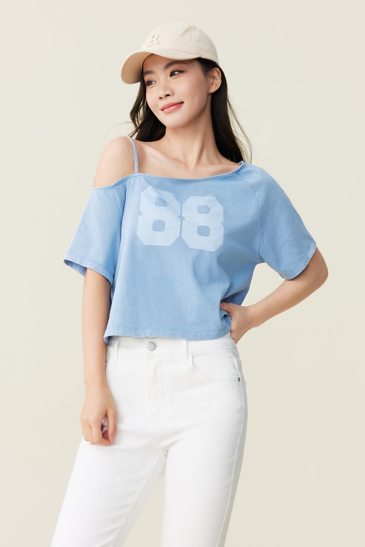 One Shoulder Tee