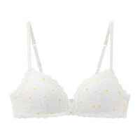Wireless Push Up Lace Bra