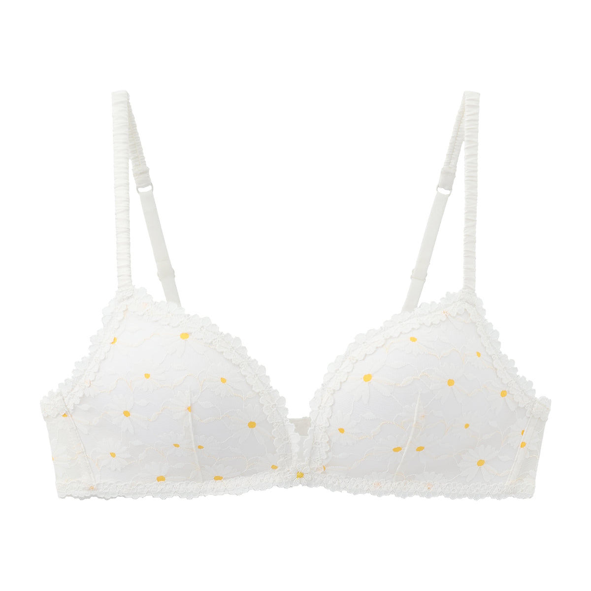Wireless Push Up Lace Bra