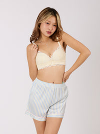 Push Up Wireless Lace Bra