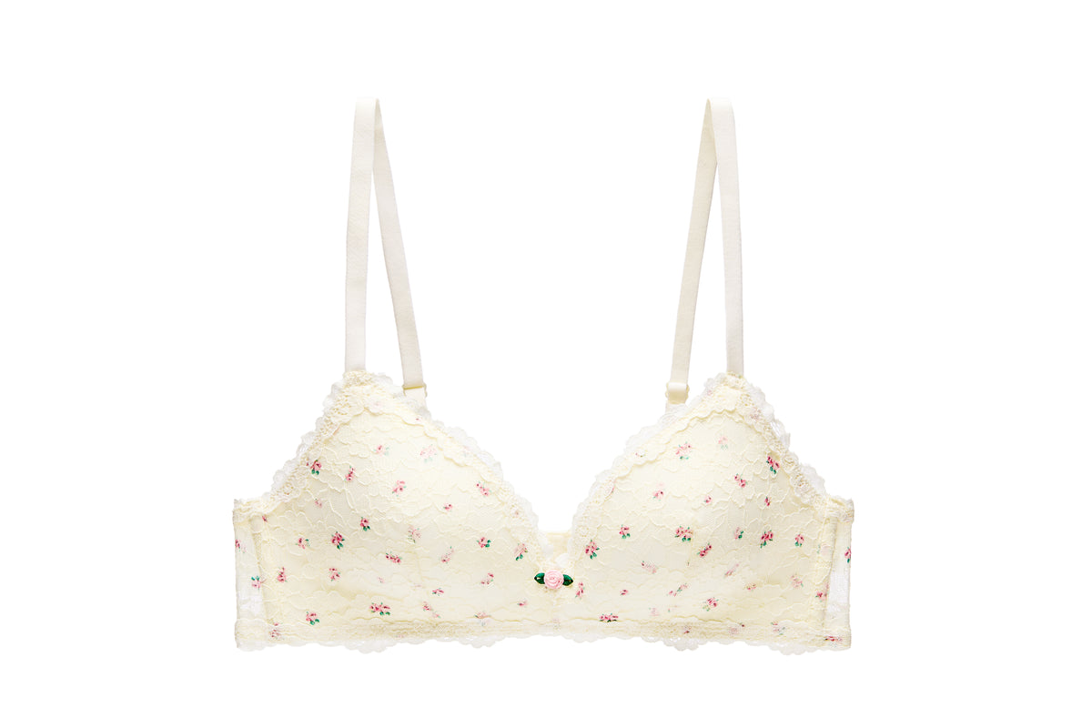 Wireless Light Pad Lace Bra