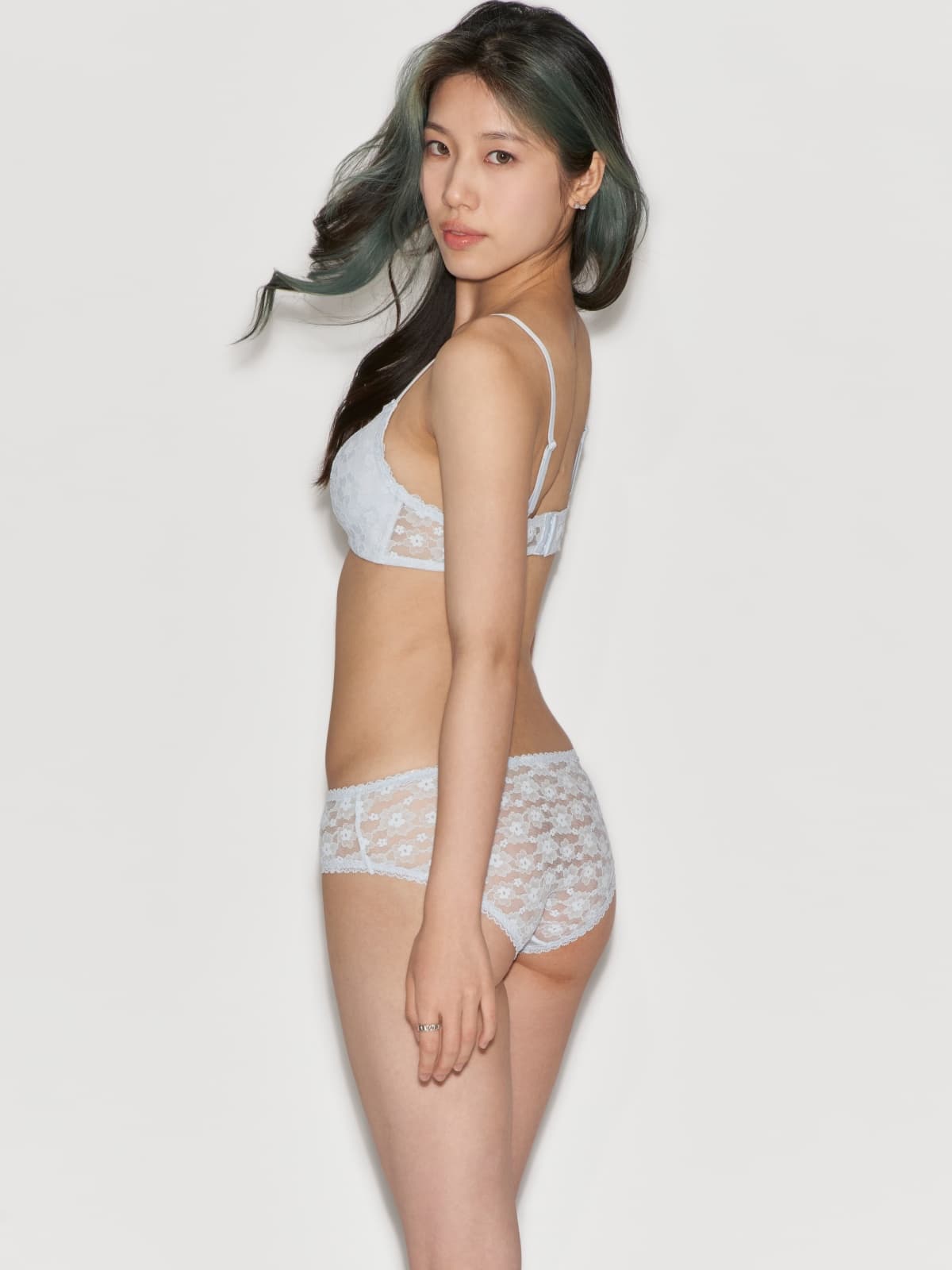 Wireless Light Pad Lace Bra