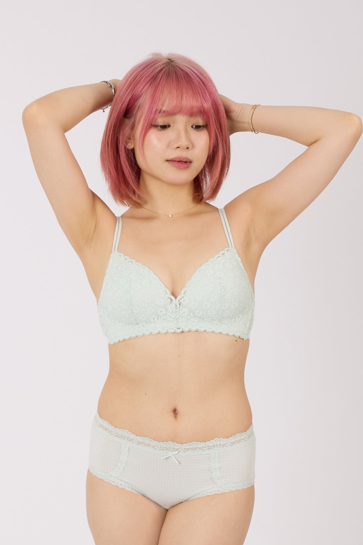 Wireless Light Pad Lace Bra