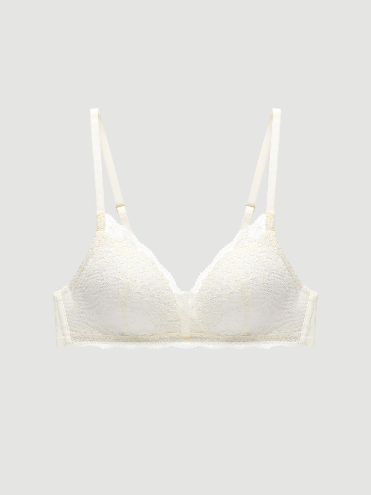 Wireless Push Up Lace Bra