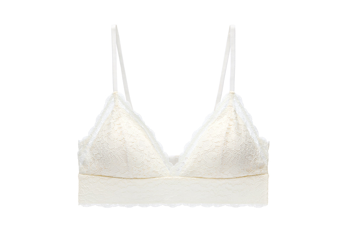 Wireless Light Pad Lace Bralette