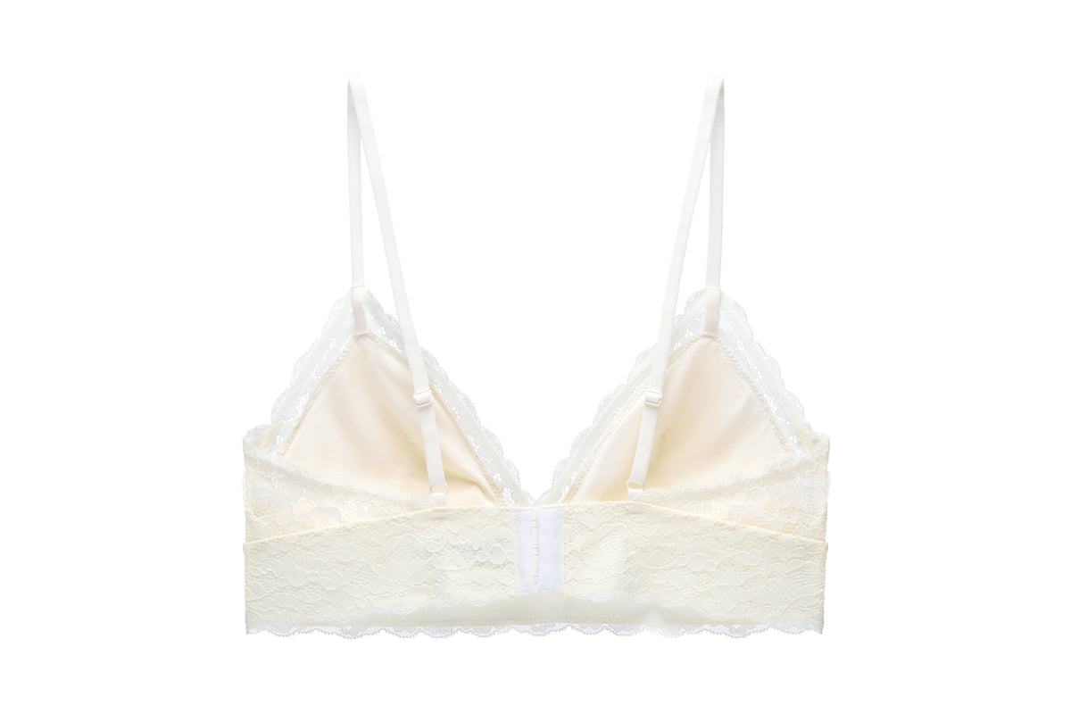 Wireless Light Pad Lace Bralette