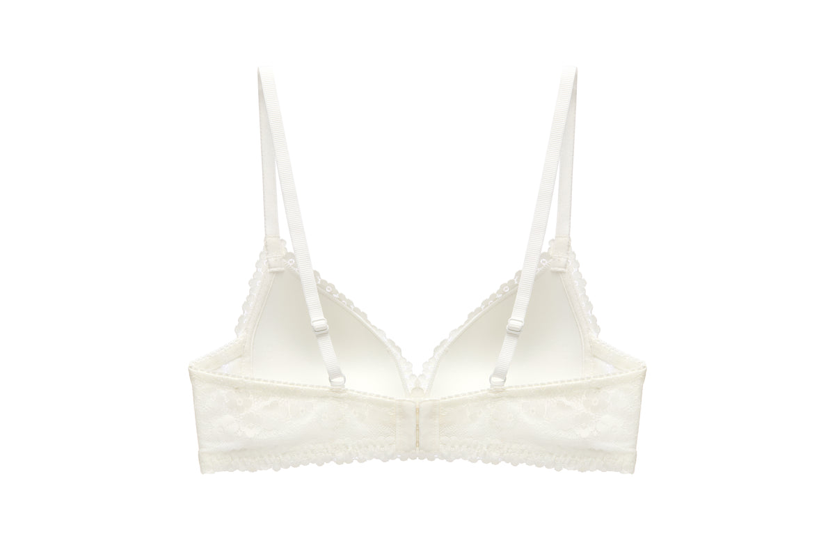 Wireless Medium Pad Lace Bra