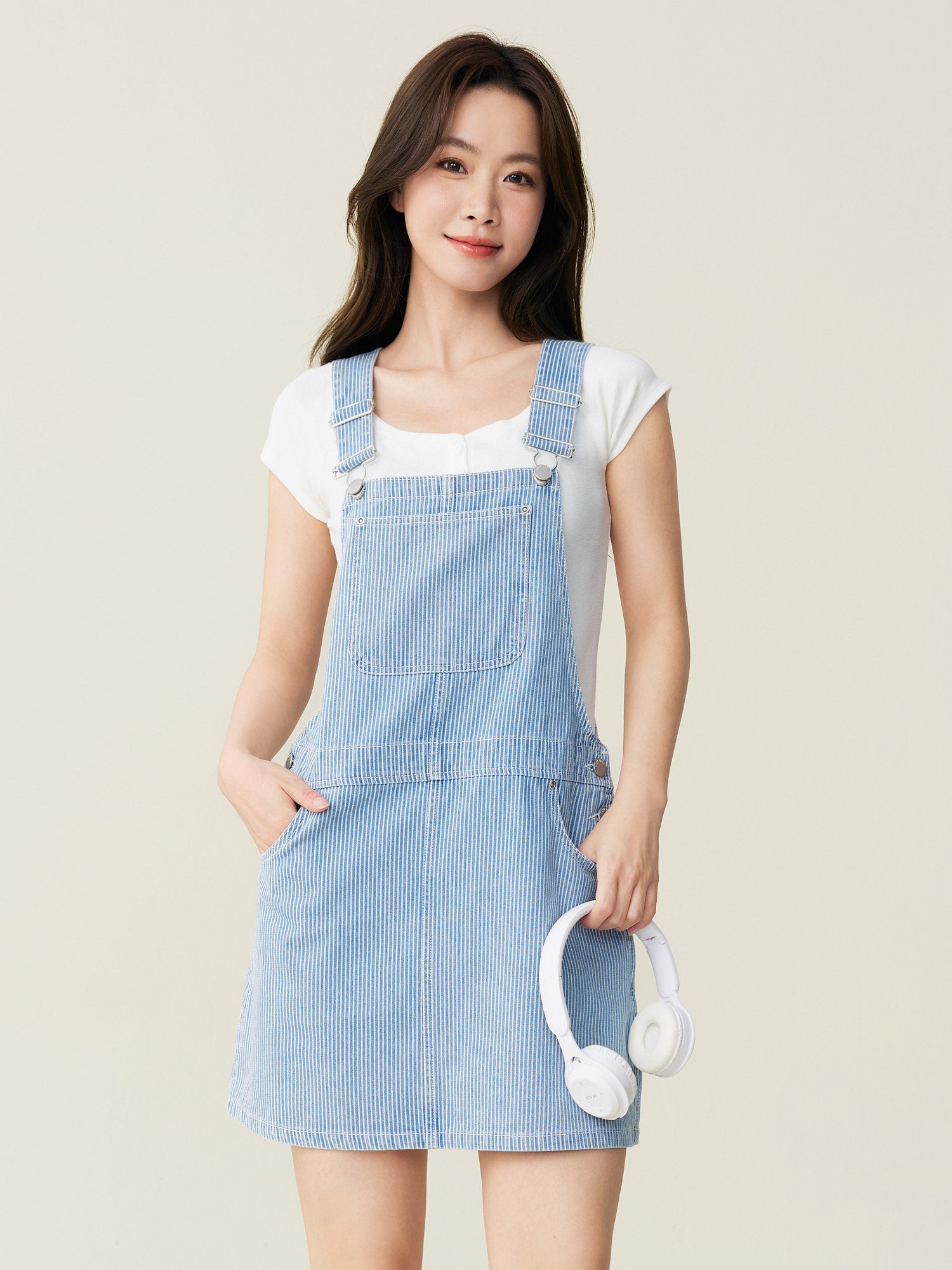Striped Jumpsuit