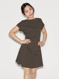 Polka Dot Tee Dress