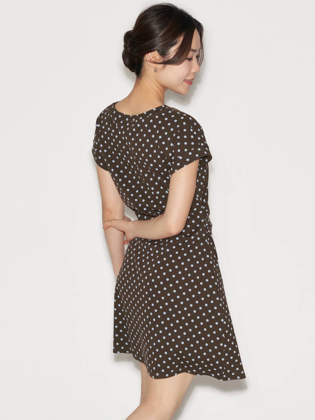 Polka Dot Tee Dress