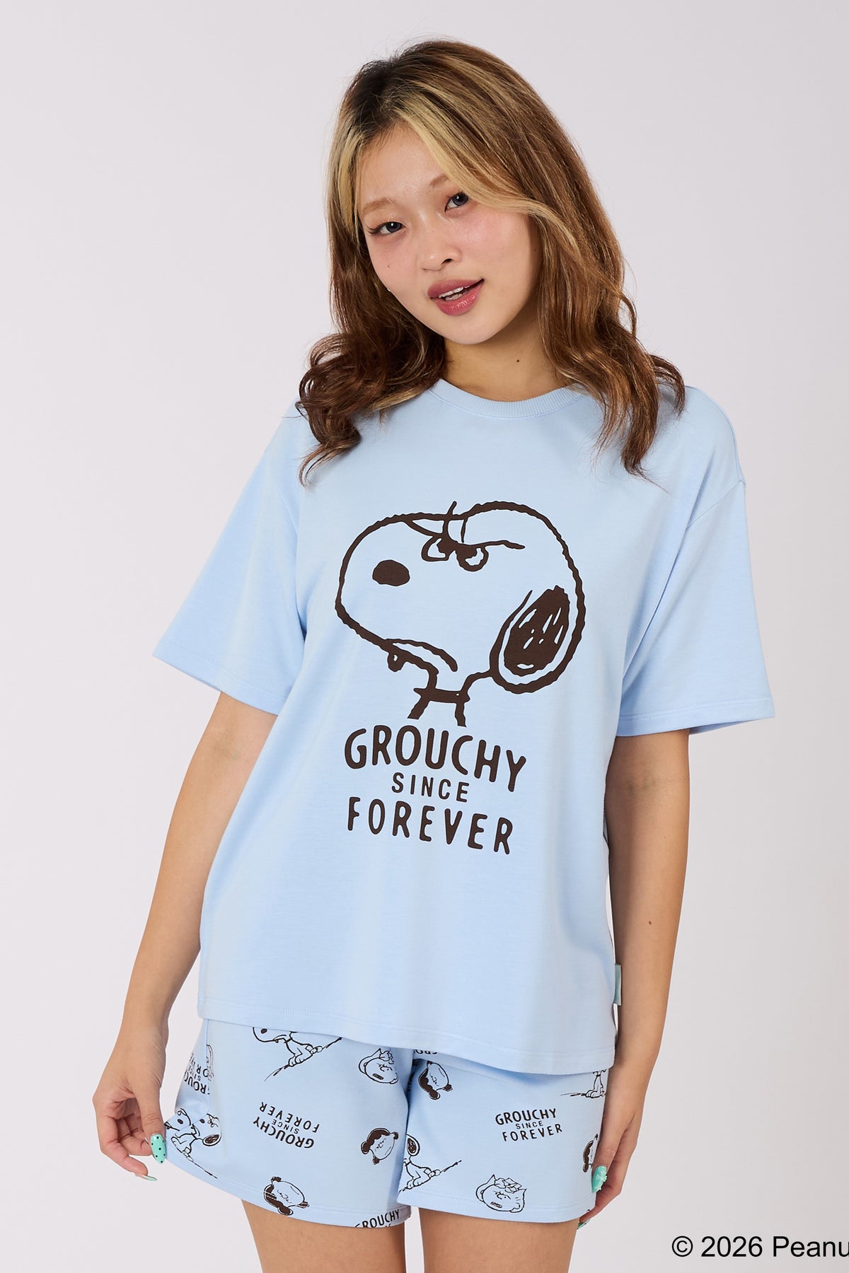 Snoopy Collection, Rayon Pajama Set