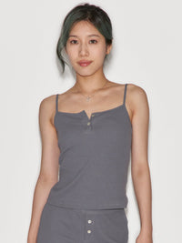 Cotton Rib Cami Top