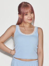 Pointelle Tank Top