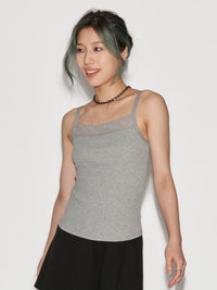Cotton Rib Cami Top