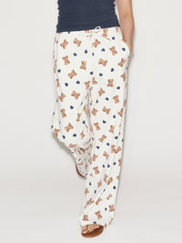 Cotton Rib Lounge Pants