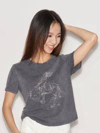 Washed Graphic Tee