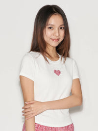 Pointelle Tee