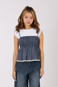 Checked Cami Top