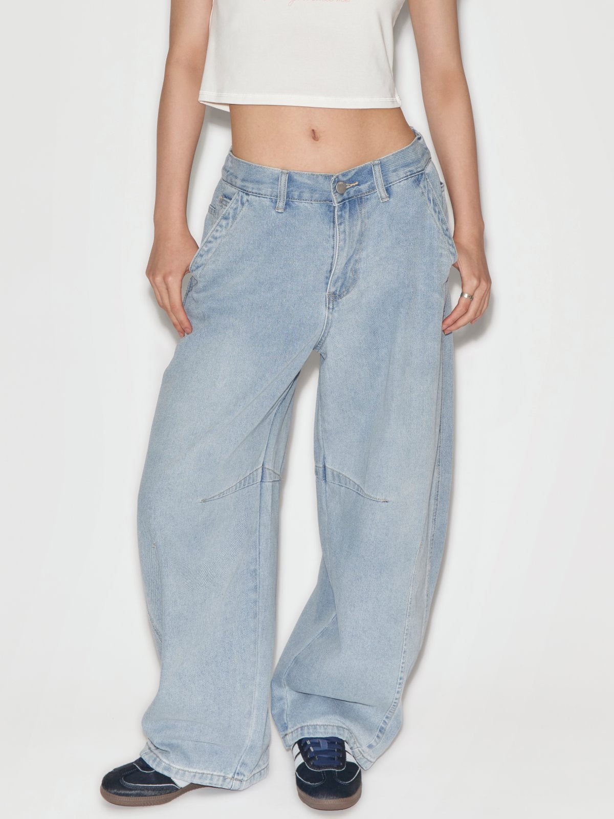 Barrel Leg Jeans
