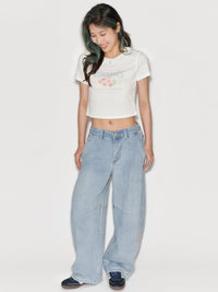 Barrel Leg Jeans
