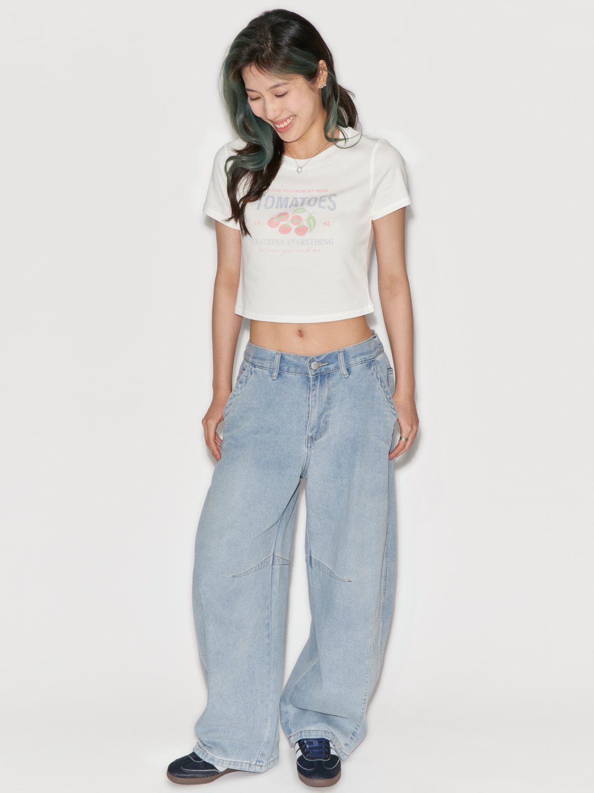 Barrel Leg Jeans