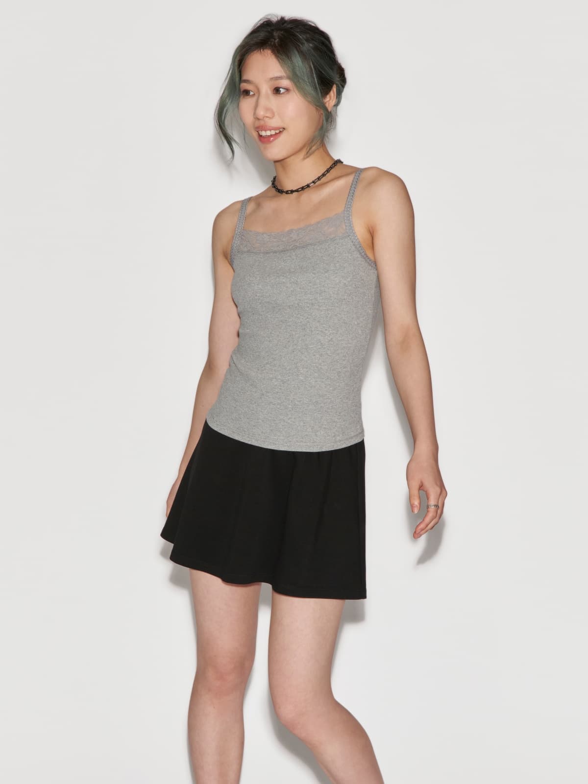 Flared Mini Skirt