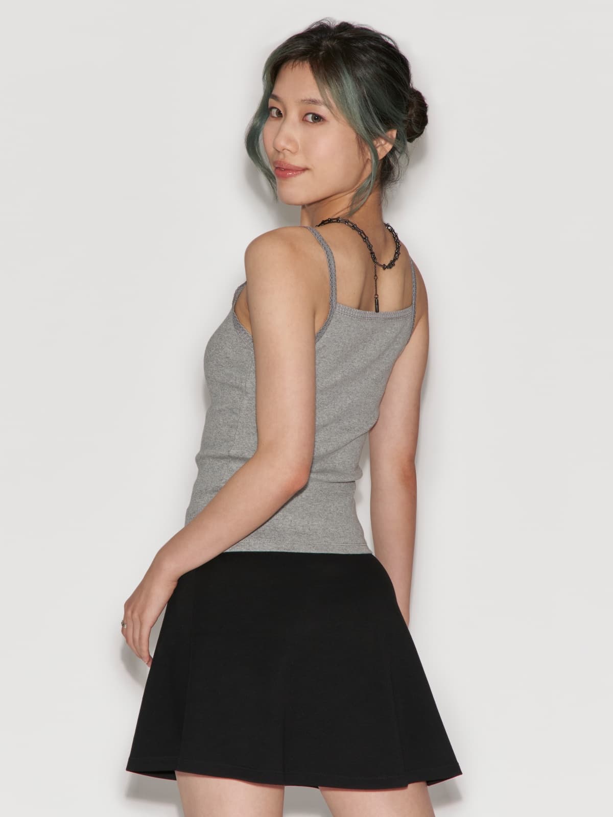 Flared Mini Skirt