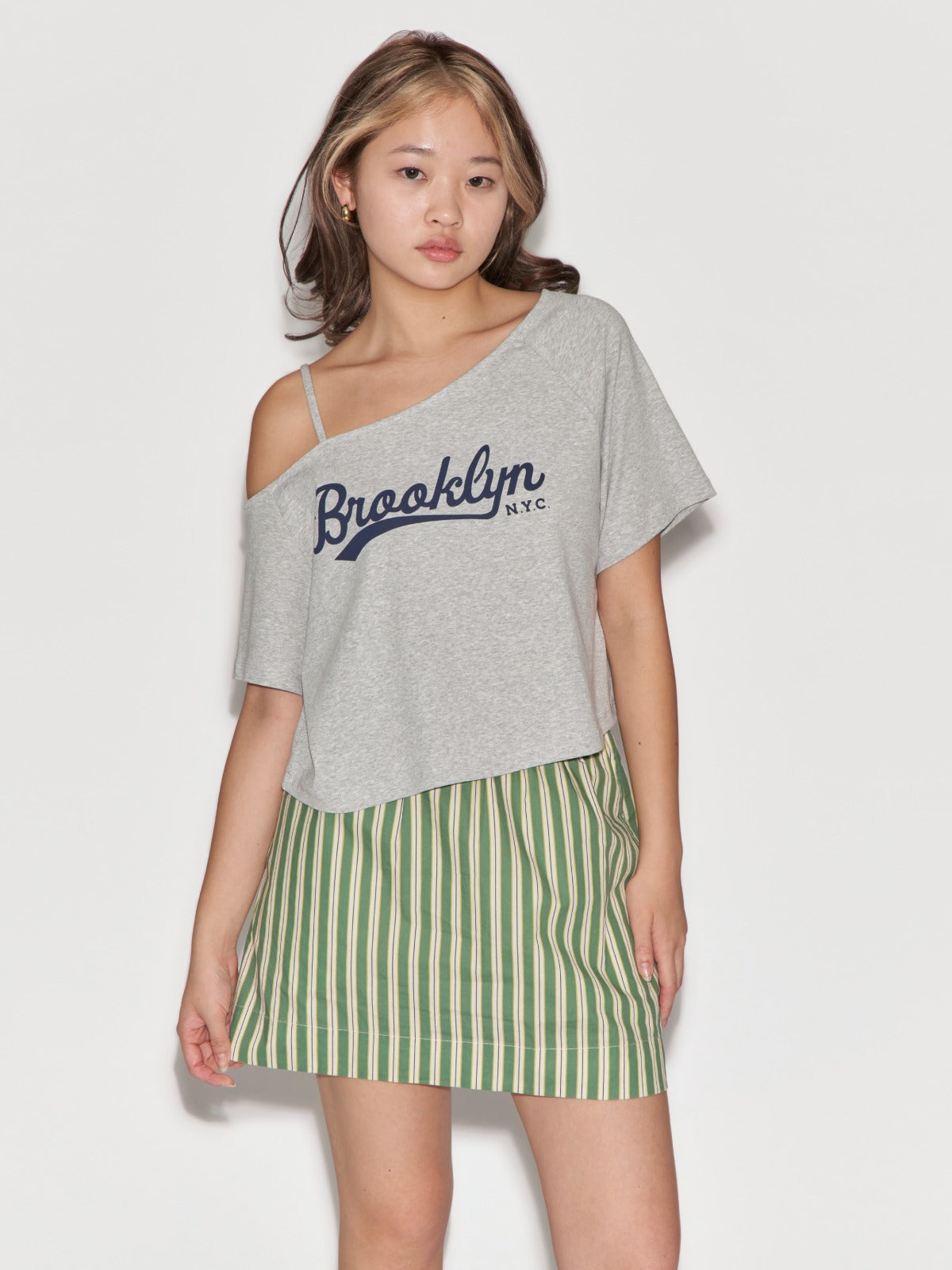 One Shoulder Tee