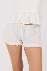 Dot Jacquard Shorts
