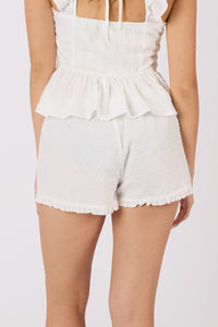 Dot Jacquard Shorts