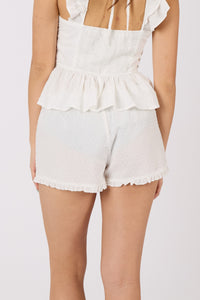 Dot Jacquard Shorts