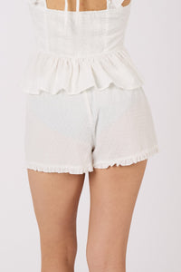 Dot Jacquard Shorts