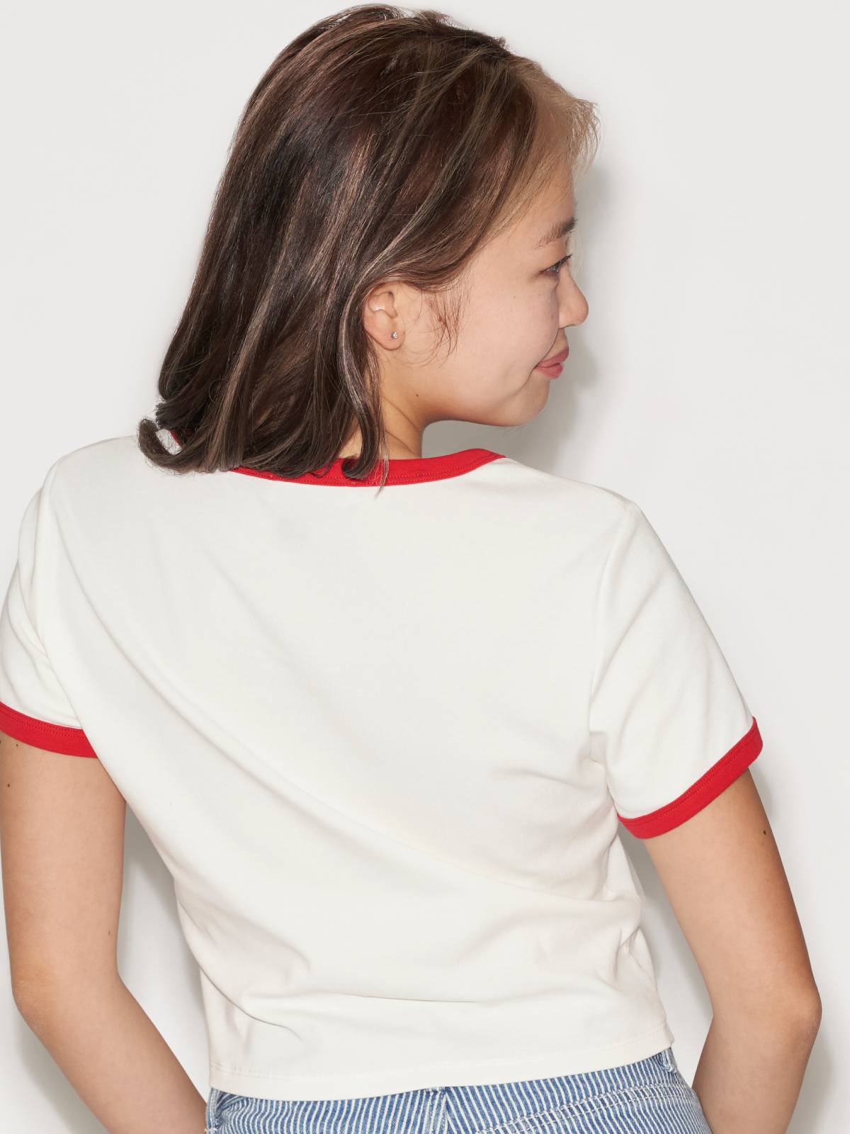 Embroidery Ringer Tee
