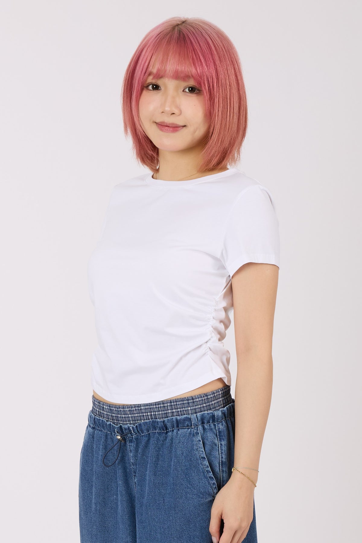 Gathered Tee
