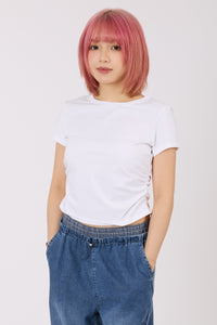 Gathered Tee