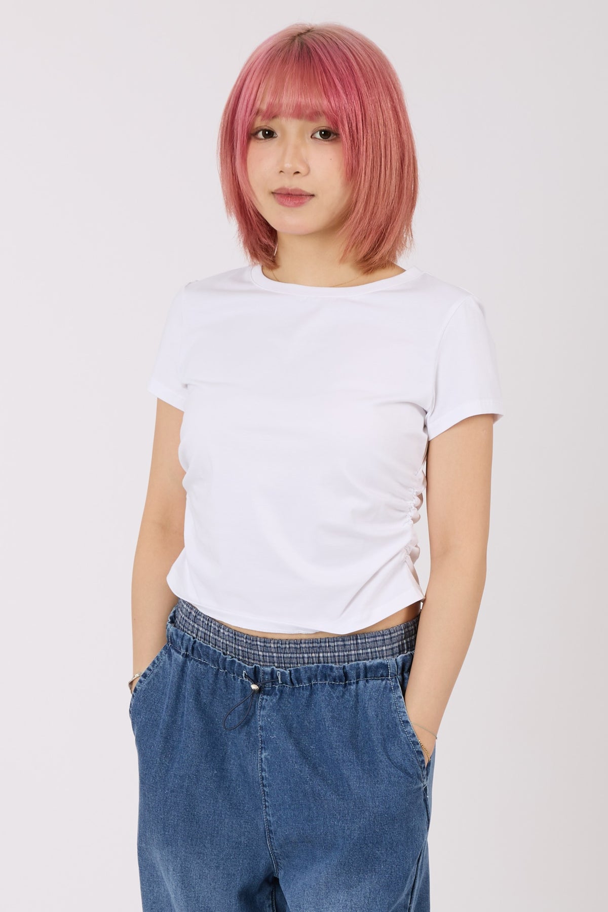 Gathered Tee