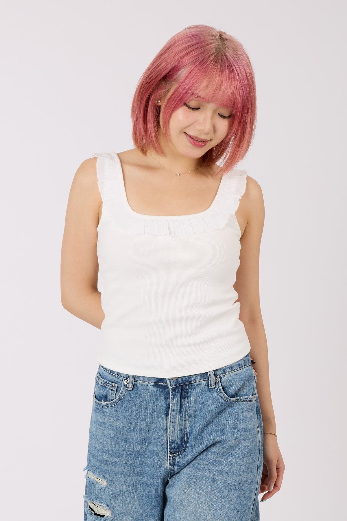 Ruffle Tank Top