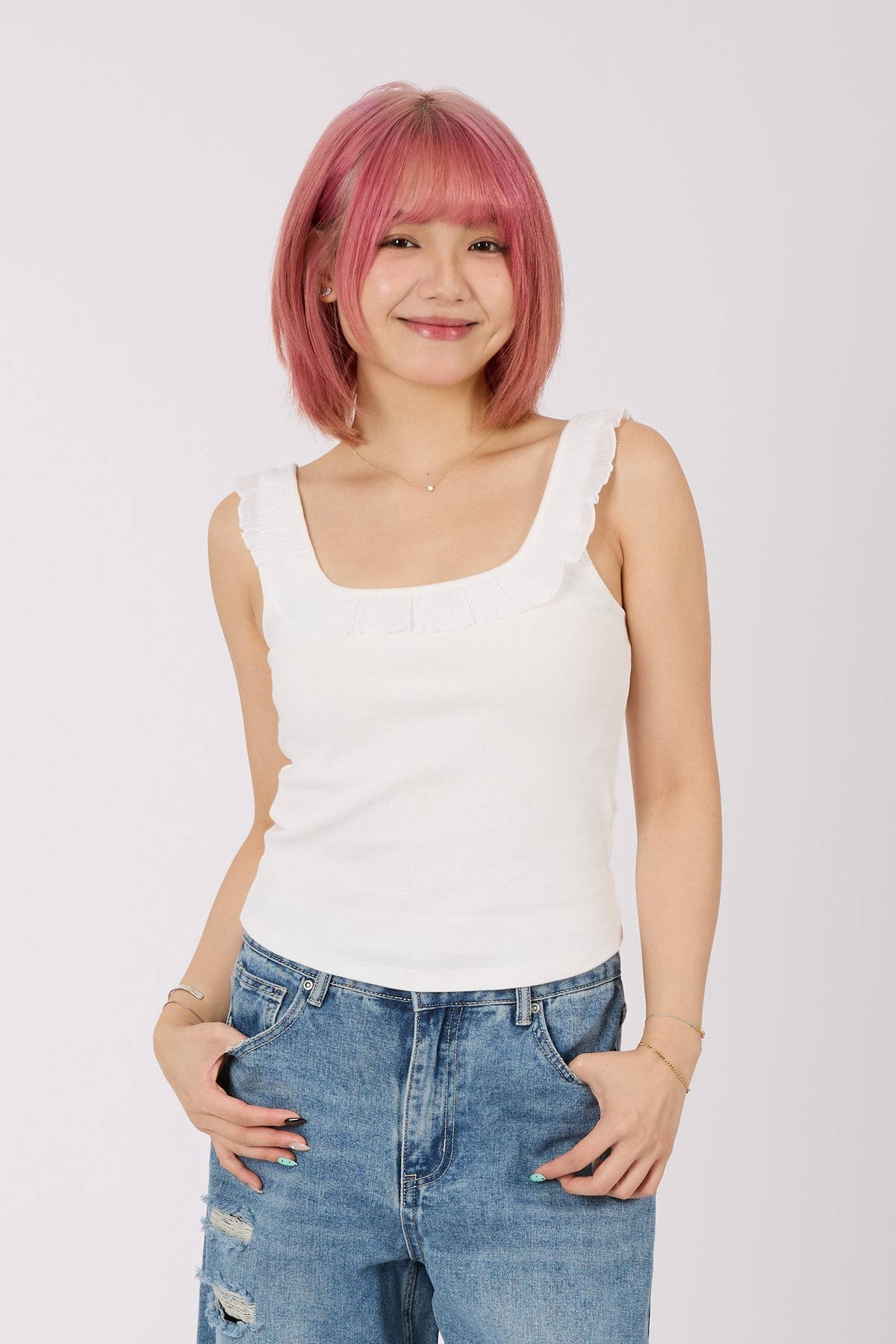 Ruffle Tank Top