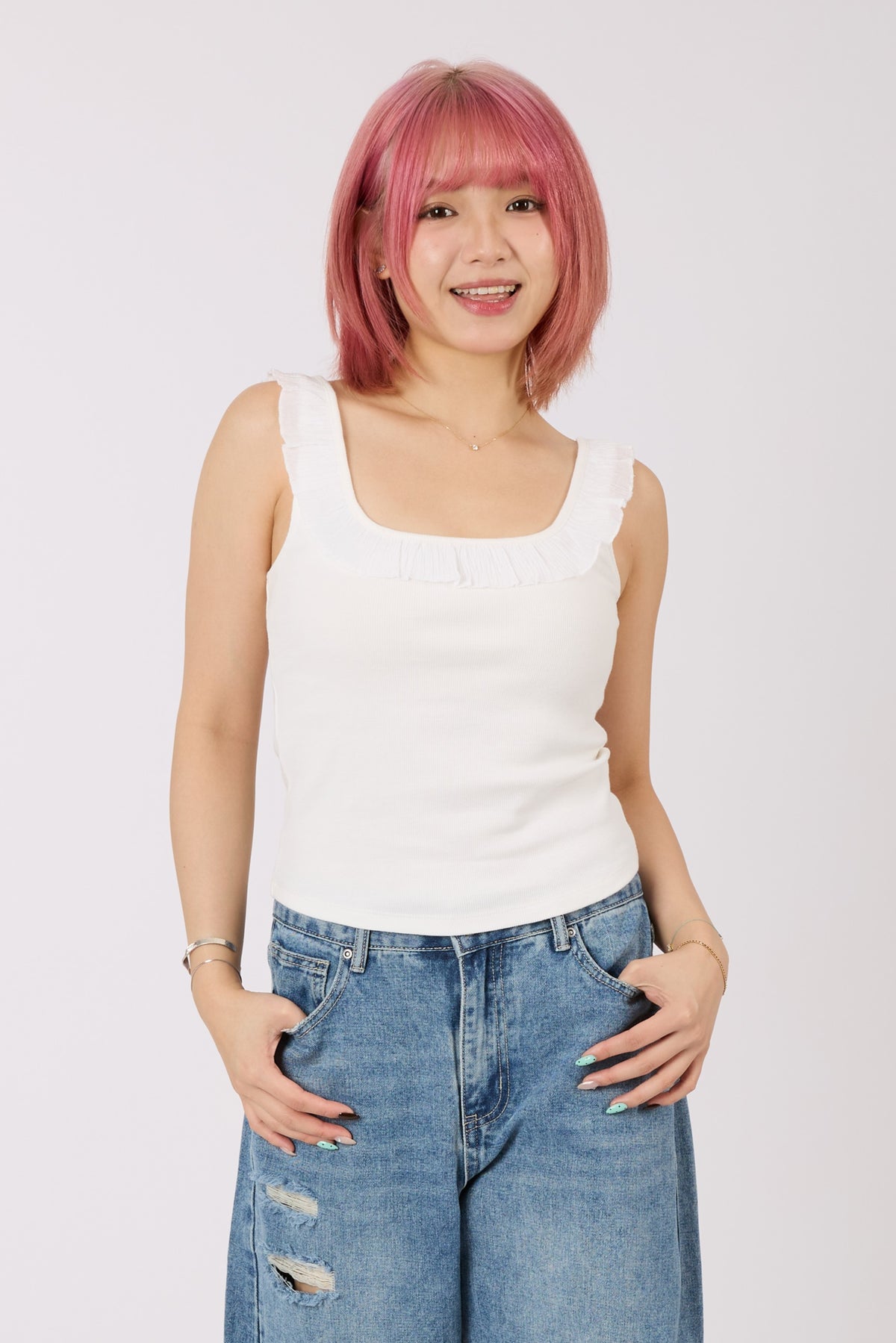 Ruffle Tank Top