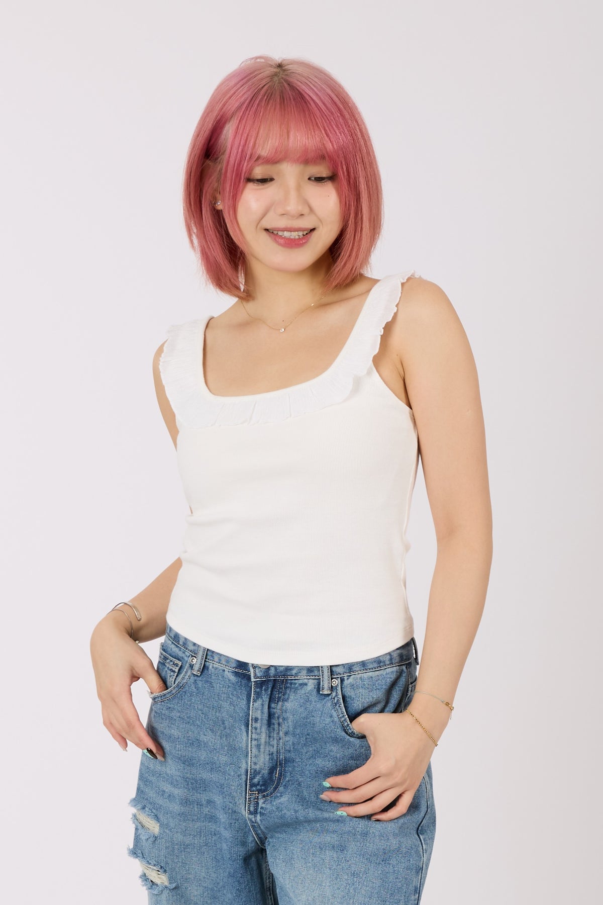 Ruffle Tank Top