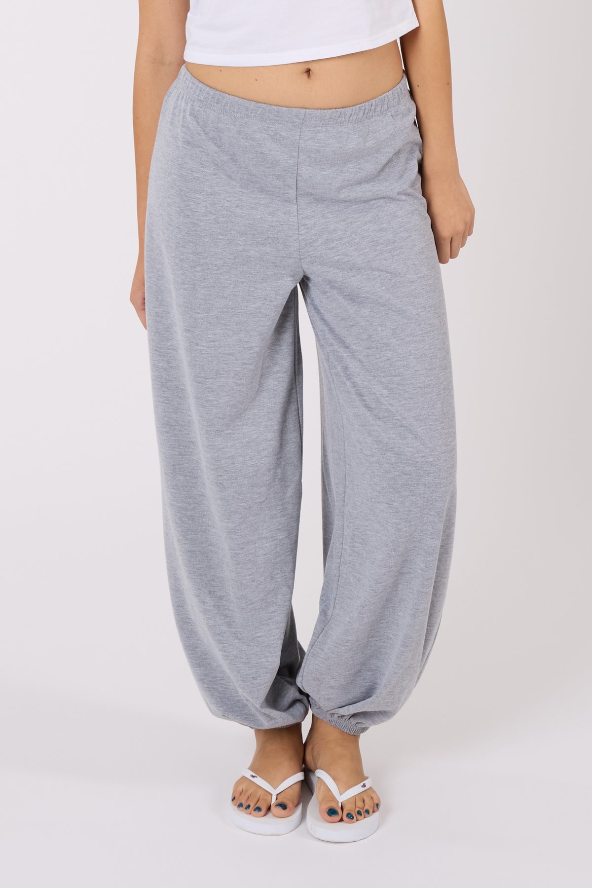 Cotton Balloon Pants