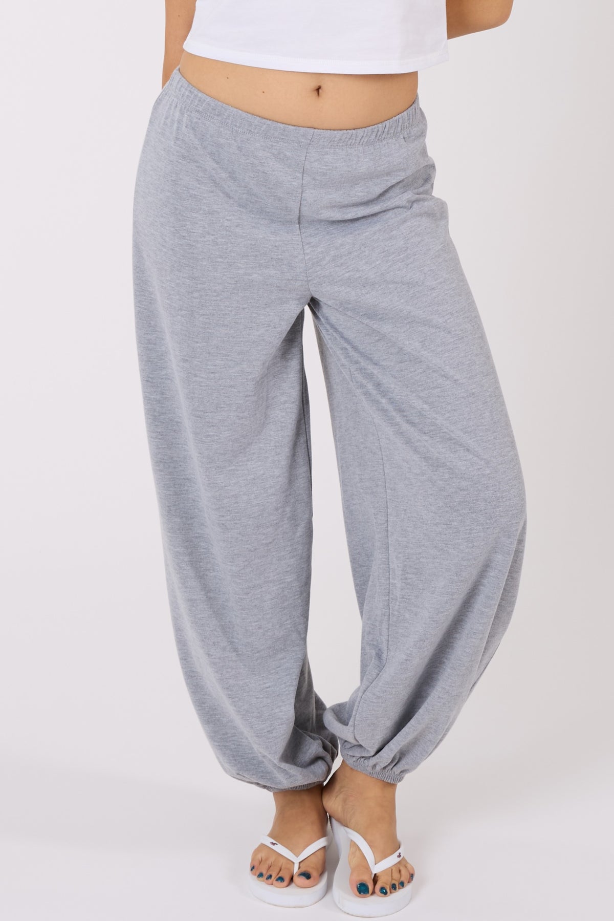 Cotton Balloon Pants