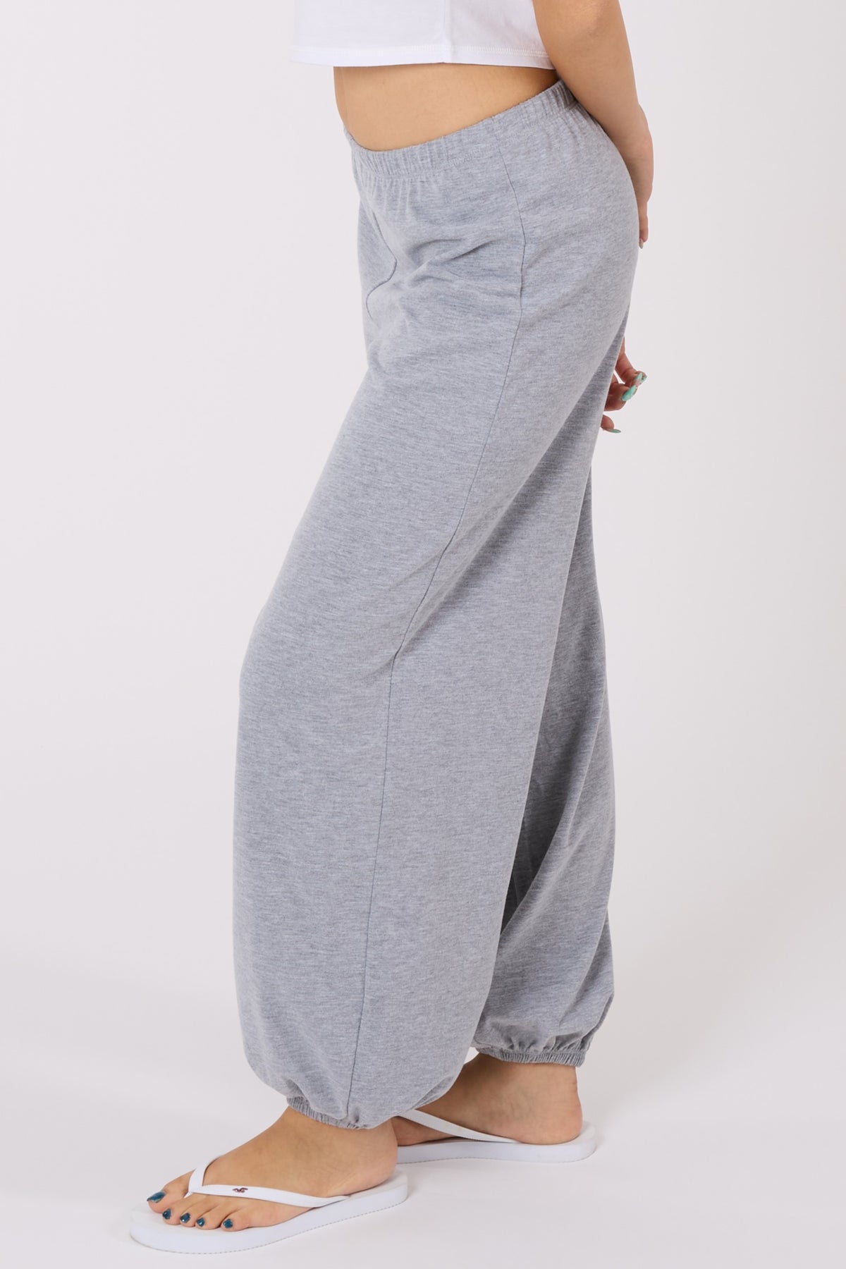 Cotton Balloon Pants