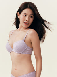 Wired Lace Medium Pad Bra