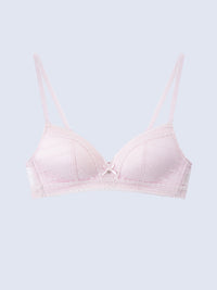 Wireless Light Pad Lace Bra