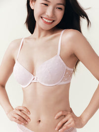 Soft-wired Light Pad Lace Bra