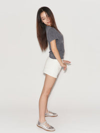 Twill skirt
