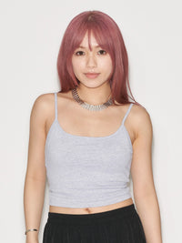 Padded Rib Cami Top